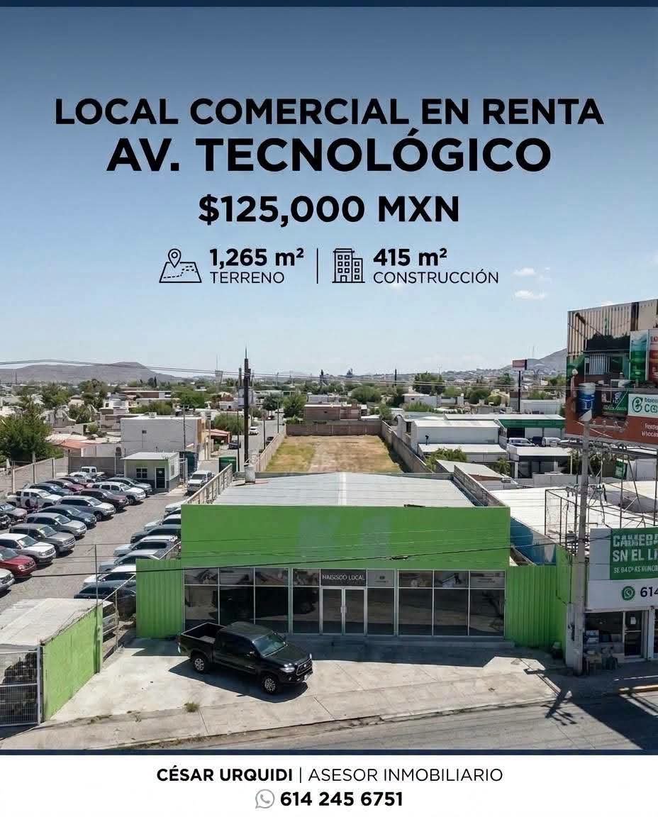 Local comercial en renta en Granjas, Chihuahua